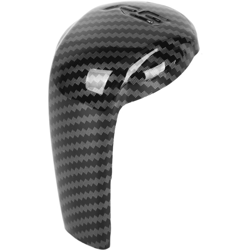 Couvercle de pommeau de levier de vitesse en fibre de carbone, résistant aux rayures, pour Mazda CX-3 CX-9