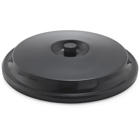 Couvercle Poubelle Couleur Noir 100 Litres Sp Berner