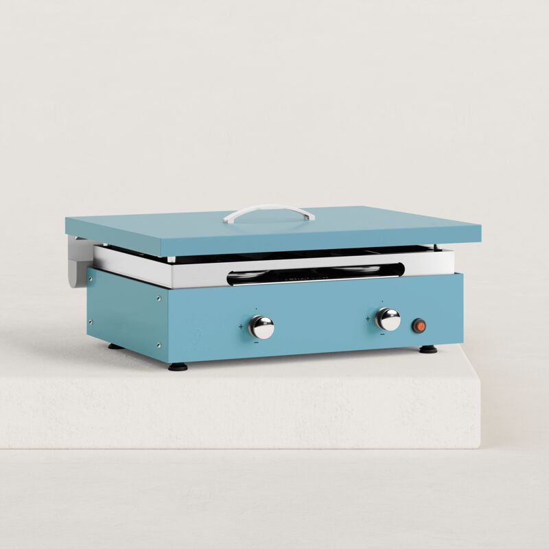 Couvercle de protection pour plancha gaz Créative 2 feux