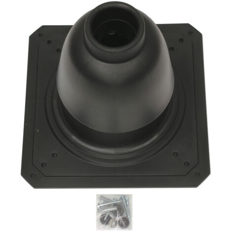 Couvercle de puits Vaillant en PP, conduit de fumée DN80 dans le puits d= 80mm