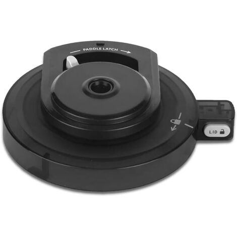 Couvercle de Rechange pour Ninja CREAMi Deluxe Sorbetière machine à desserts glacés, Couvercle bol Extérieur pour Ninja Creamy NC501EU NC502EU Accessoire, Sans BPA et Lavable au Lave-Vaisselle