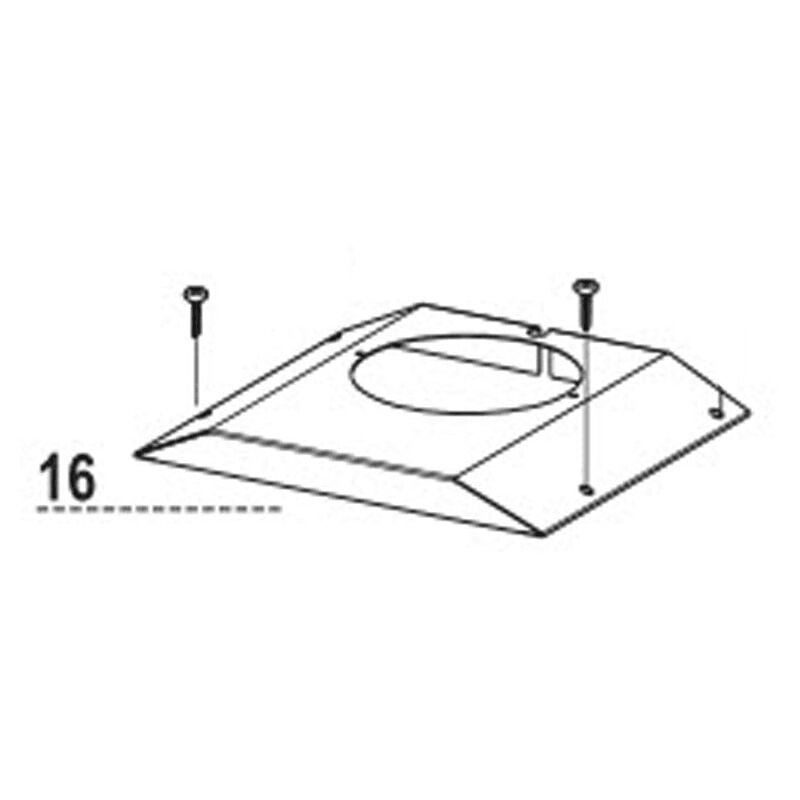 Roblin - couvercle de recyclage pour hotte 133.0017.092