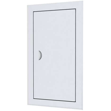 Couvercle de Regard en Acier Blanc 20x30cm