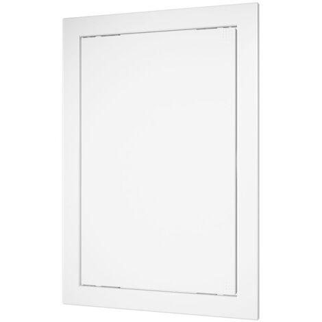 Couvercle de regard en plastique blanc 20x25cm