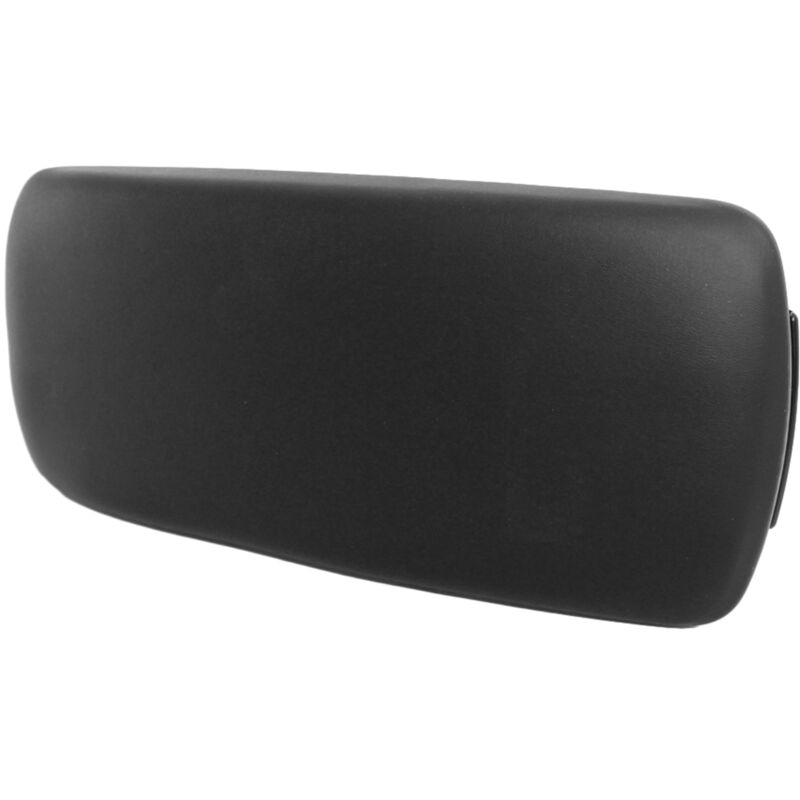 Lifcausal - Couvercle de remplacement de la console centrale de l'accoudoir en cuir pour Audi A1 8X1 2012-2018 noir