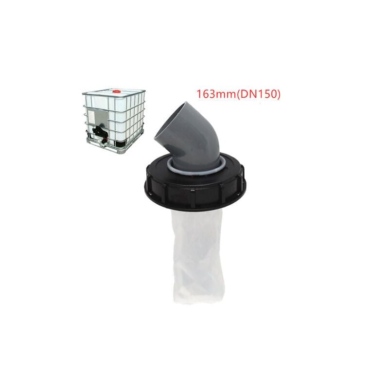 SNQ - Couvercle de Réservoir ibc avec Filtre en Nylon Lavable pour Réservoir d'eau de Pluie ibc 1000 litres,Filtre à Couvercle ibc Accessoires de