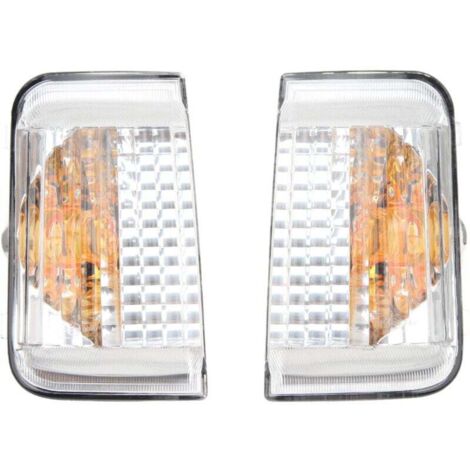 Couvercle de rétroviseur latéral 6325.H0, couvercle d'objectif de lampe indicateur de rétroviseur latéral pour Fiat Ducato 2006 à 2023