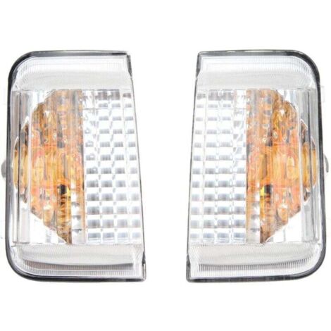 Couvercle de rétroviseur latéral 6325.H0, couvercle d'objectif de lampe indicateur de rétroviseur latéral pour Fiat Ducato 2006 à 2023