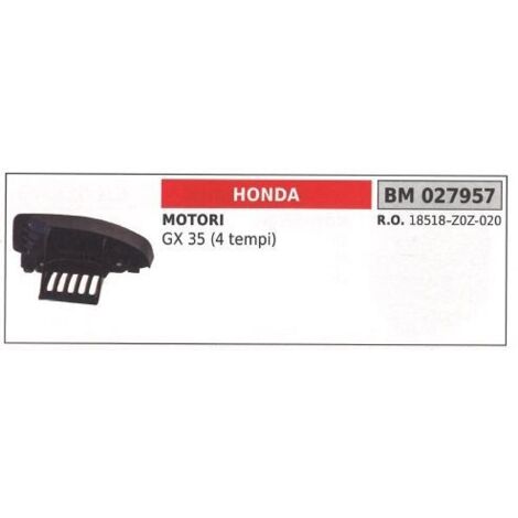 Couvercle de silencieux HONDA débroussailleuse GX 35 4-STROKE 027957
