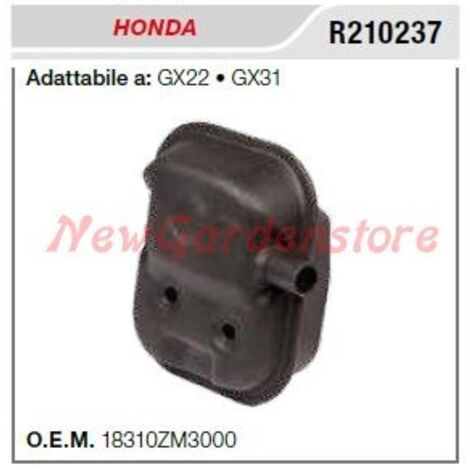 Couvercle de silencieux HONDA tracteur à pied GX 140 160 R210237