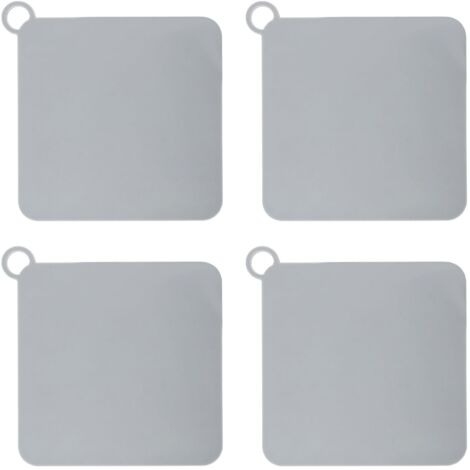 Couvercle de Siphon de Sol, 4 Pièces Bouchon Douche Anti Odeur, Anti Odeur Douche, Joint de Siphon de Sol en Silicone, Utilisé pour Eviter Les Odeurs, Les Fuites et Le Colmatage