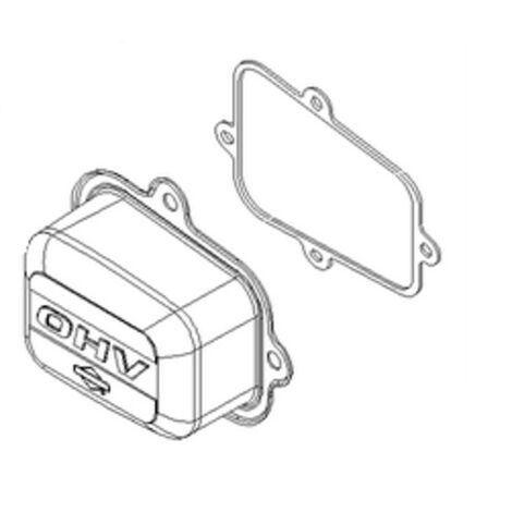 Couvercle de soupape de moteur de tondeuse à gazon BRIGGS & STRATTON 499624