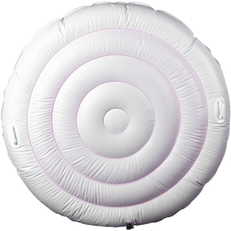 Zoternen - Couvercle de spa gonflable rond en pvc de 4,5 pieds, universel, à gonflage rapide, isolé, pour spa gonflable d'extérieur