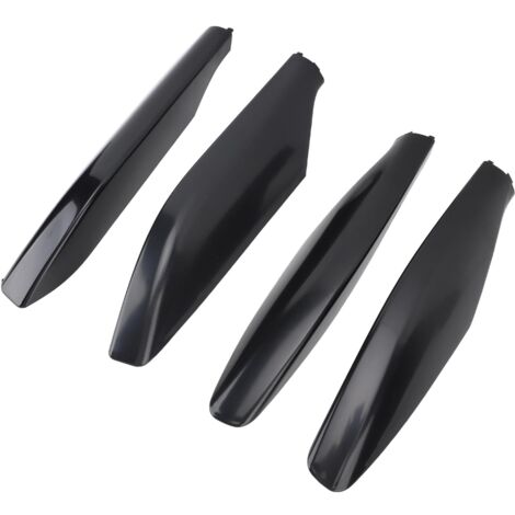 Couvercle de support de Rail de toit en plastique, 4 pièces, embout de remplacement pour Toyota Land Cruiser Prado FJ120 2002 à 2009, noir