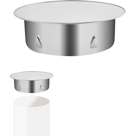 Couvercle de trou de cheminée, couvercle de tuyau de poêle, couvercle de cheminée, couvercle de tuyau, 122mm acier inoxydable couvercle de tuyau de cheminée, couvercle de cheminée, couvercle de
