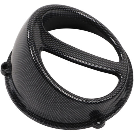 Couvercle de ventilateur de refroidissement de moteur de moto, style fibre de carbone, remplacement pour GY6 125cc 150cc 152QMI 157QMJ