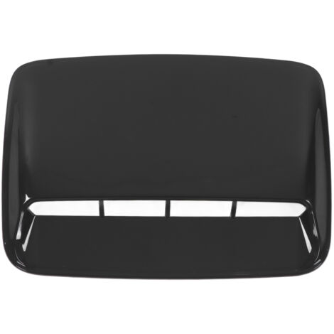 Couvercle de Ventilation pour Capot Voiture Noir Brillant, Accessoire Tuning Universel