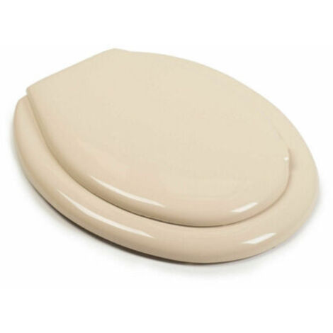 Couvercle D'eau Wc Couverture D'eau Couverture Universelle De La Salle De Bains Pvc Beige -3.5 -