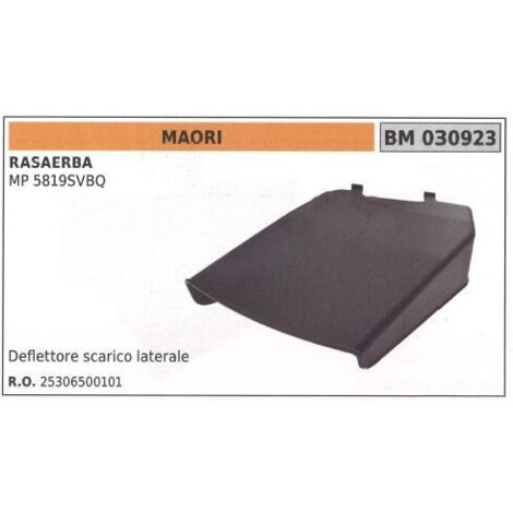 Couvercle d'échappement latéral pour tondeuse à gazon MAORI MP 5819SVBQ 030923
