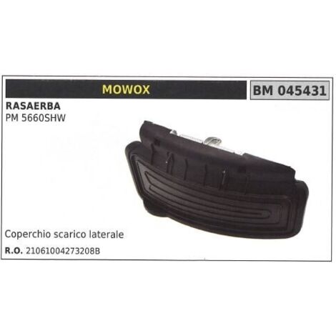 Couvercle d'échappement latéral pour tondeuse à gazon MOWOX PM 5660SHW 045431