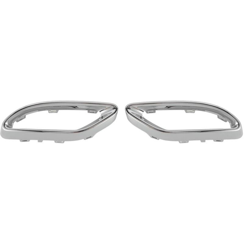Sjlerst - Couvercle d'embout d'échappement chromé brillant, garniture de remplacement pour mercedes-benz a b c e glc classe cls W177 W247 W205 W213