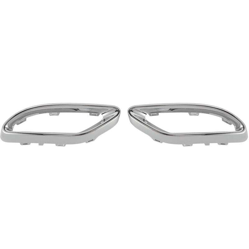 Lauwexe - Couvercle d'embout d'échappement chromé brillant, garniture de remplacement pour mercedes-benz a b c e glc classe cls W177 W247 W205 W213