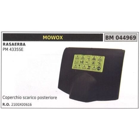 Couvercle d'évacuation arrière Tondeuse à gazon MOWOX PM 4335SE 044969