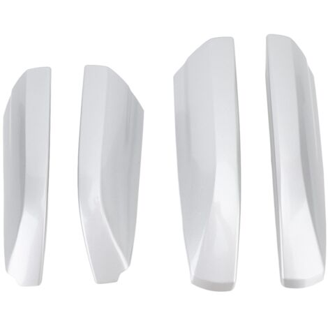 Couvercle d'extrémité de Rail de porte-bagages de toit, coque de Protection de remplacement pour Toyota Highlander 2007 à 2013, argent 4 pièces