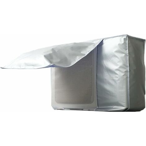 Couvercle du Climatiseur Extérieur Housse de Climatiseur étanche Anti-Poussière, Anti-Neige Protection pour Climatiseur Extérieur Housse de Couverture Climatiseur pour La Maison (75 26 57cm)