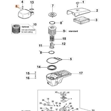 COUVERCLE EMAK ORIGINAL 52012004B