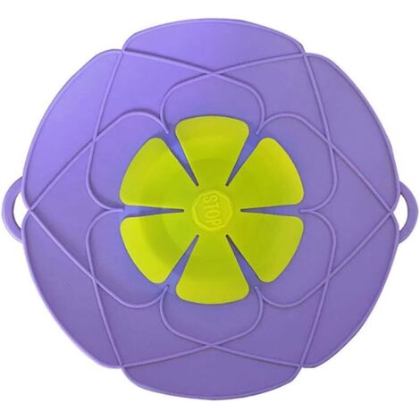 Couvercle en siliCône anti-éclaboussures (violet)-Fei Yu