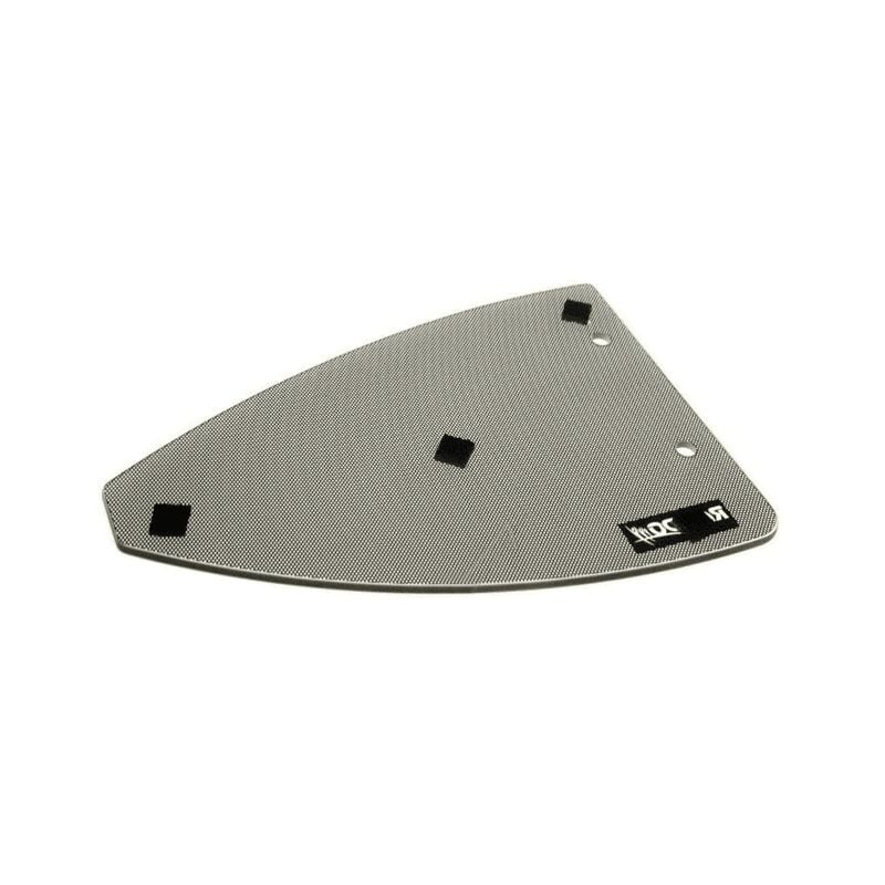 Couvercle en verre RAL9005 pour table de cuisson Dometic