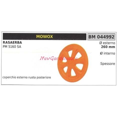 Couvercle extérieur MOWOX Roue de coupe pour tondeuse à gazon PM 5160 SA 044992