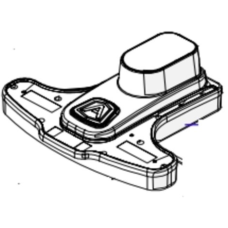 Couvercle frontal pour robot tondeuse AMBROGIO 4.0 BASIC