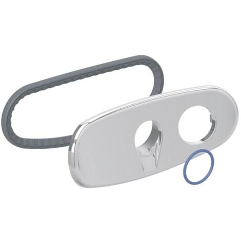 Couvercle Geberit 250094211 avec jeu de joints, chromé brillant, pour AquaClean 8000plus