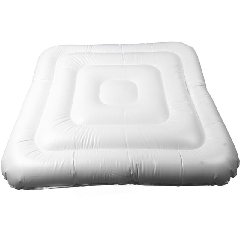 Zoternen - Couvercle gonflable pour jacuzzi carré, 4,2 pieds, étanche à la poussière, à la pluie, isolé, économie d'énergie