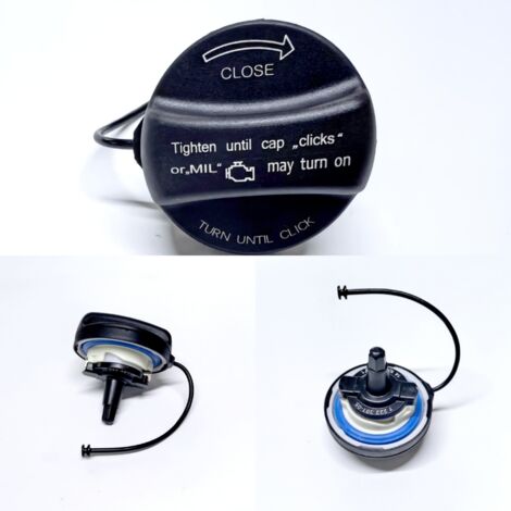 Couvercle intérieur de réservoir de carburant universel pour BMW Série 1, Série 2, Série 3, Série 5, Série 6 et Série 7 (référence 16117222391)-lsw