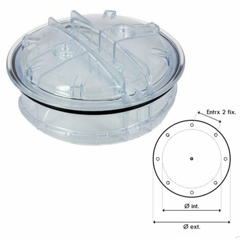 Couvercle jupiter 8" compatible jupiclair, triclair, proclair