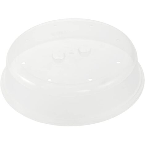 Couvercle micro-ondes, Plastique solide (PP), Ø 26,5 x 6,5 cm, Bella, Neutre transparent