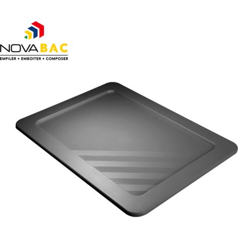 Couvercle Novabac 6L Gris Acier - 5202036 - gris acier