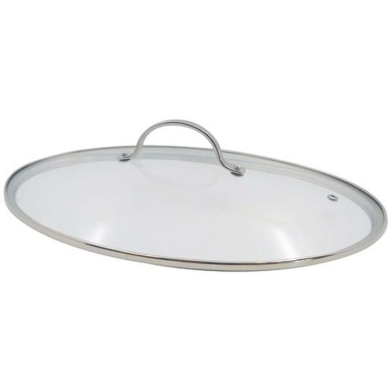 Beka - couvercle ovale verre poele poisson