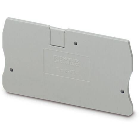 Couvercle Phoenix Contact, série D-ST 6 pour Bloc de jonction ( Prix pour Paquet de 5 )