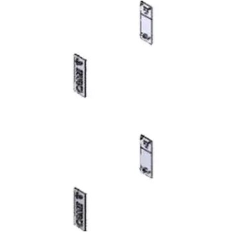 Couvercle photocellules GT4-GX4 4 pièces CAME 88003-0070
