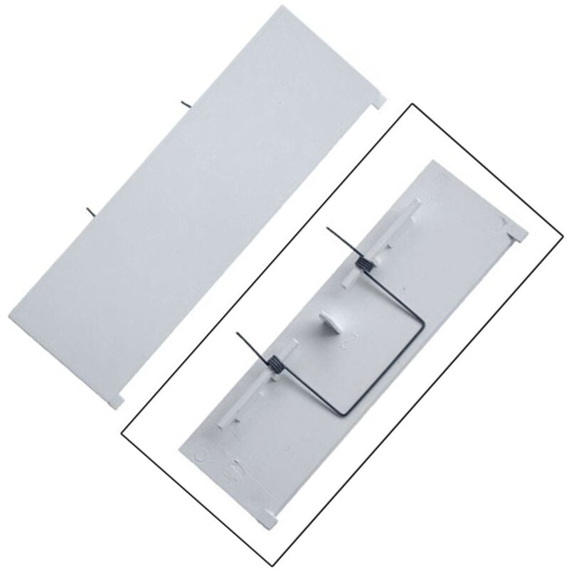 Couvercle poignée blanche d'origine (C00039480) Lave-vaisselle ariston hotpoint Scholtes