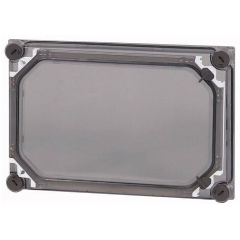 Couvercle +porte transparent HxLxP 250x375x25mm 000077222 EATON D125 CI43/T