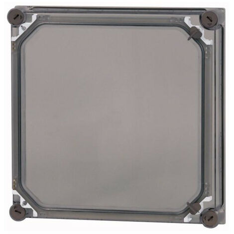 Couvercle +porte transparent HxLxP 375x375x25mm 000084341 EATON D125 CI44/T