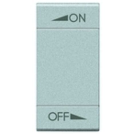 Couvercle pour bouton Bticino Livinglight avec sérigraphie on off 1mod NT4911AIN