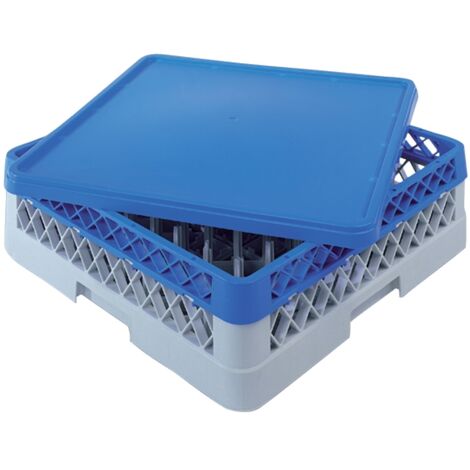 Couvercle pour Casier de Lavage 500 x 500mm - Bleu - Matériel CHR Pro