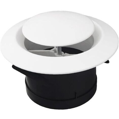Couvercle pour conduits de ventilation, diffuseur de plafond, soupape d'alimentation d'échappement, prise d'air anémosté, couvercle pour tuyau de ventilation, 100 mm
