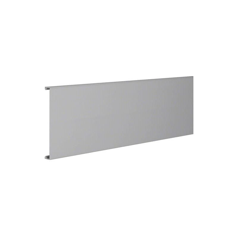 Hager - Couvercle pour goulotte BA7 - l 120mm ral 7030 gris BA71202